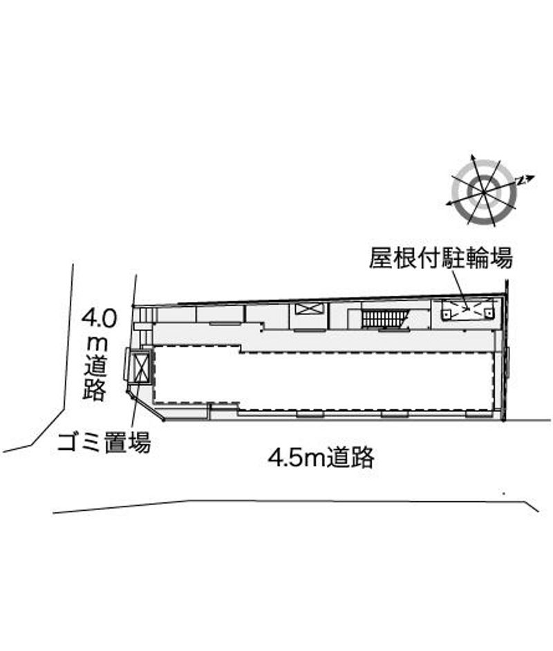 レオパレスリトル　ウイング 配置図