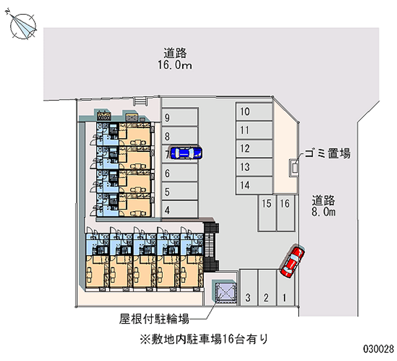 30028 Monthly parking lot