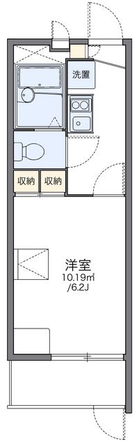 レオパレスエスポワール 間取り図