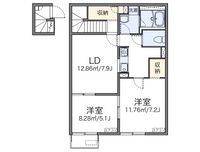 レオパレスサン 間取り図