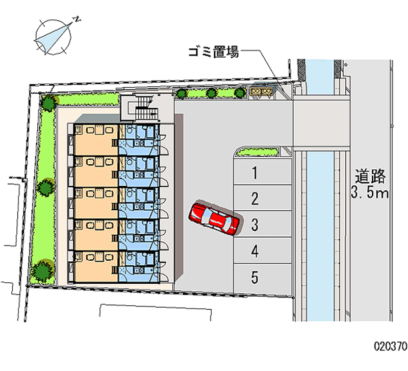 20370月租停車場