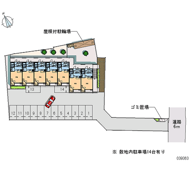 39363月租停车场