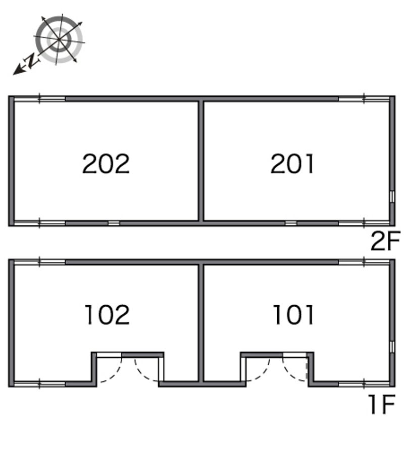 LEONEXT Blanc Porte II Floor plan layout diagram