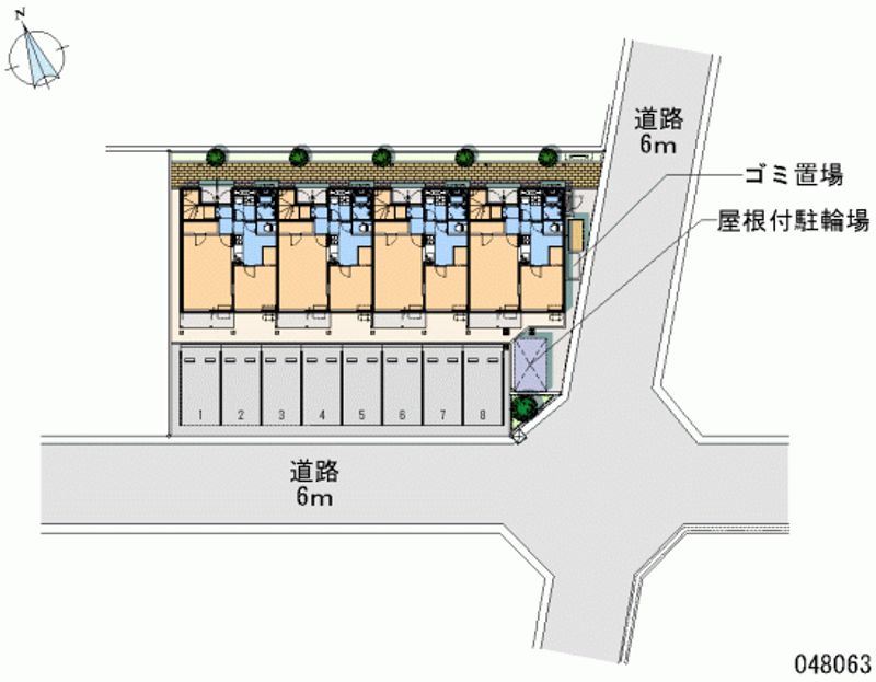 レオネクストわかば 月極駐車場