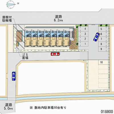 レオパレス太勇Ⅱ 月極駐車場