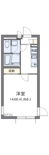 クレイノラ・プルミエール 間取り図