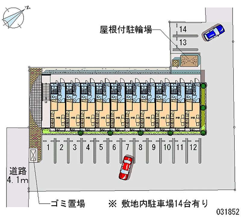 31852 Monthly parking lot