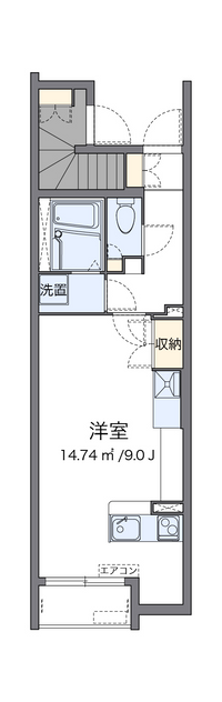 ミランダリバーテラス堀船 間取り図