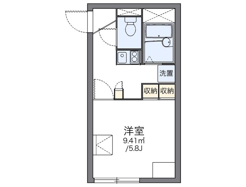 レオパレスＭ　Ｔｒｅｅ　Ⅴ 間取り