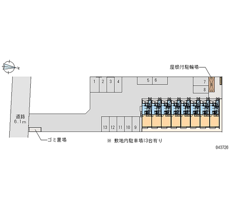 43726月租停车场