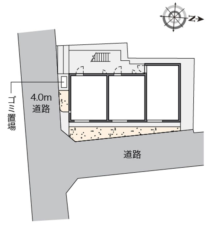 レオネクストブラウンハイツ 配置図