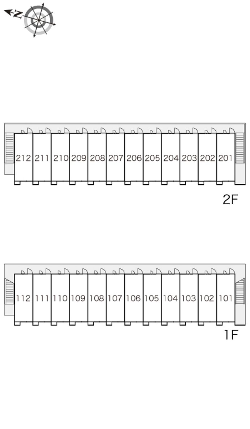レオパレス御殿 間取り配置図