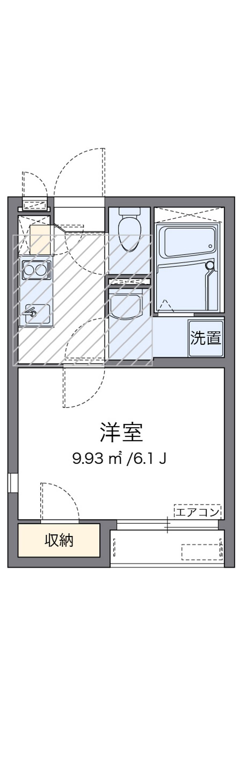 レオネクストヴィラ間坂 間取図