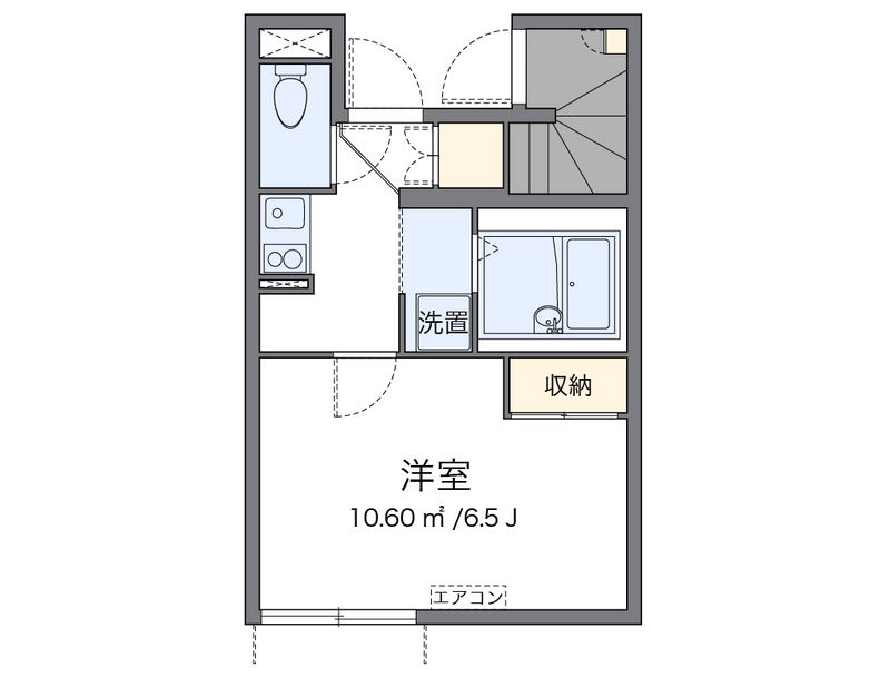 レオパレスＫＭＹ郡山 間取図