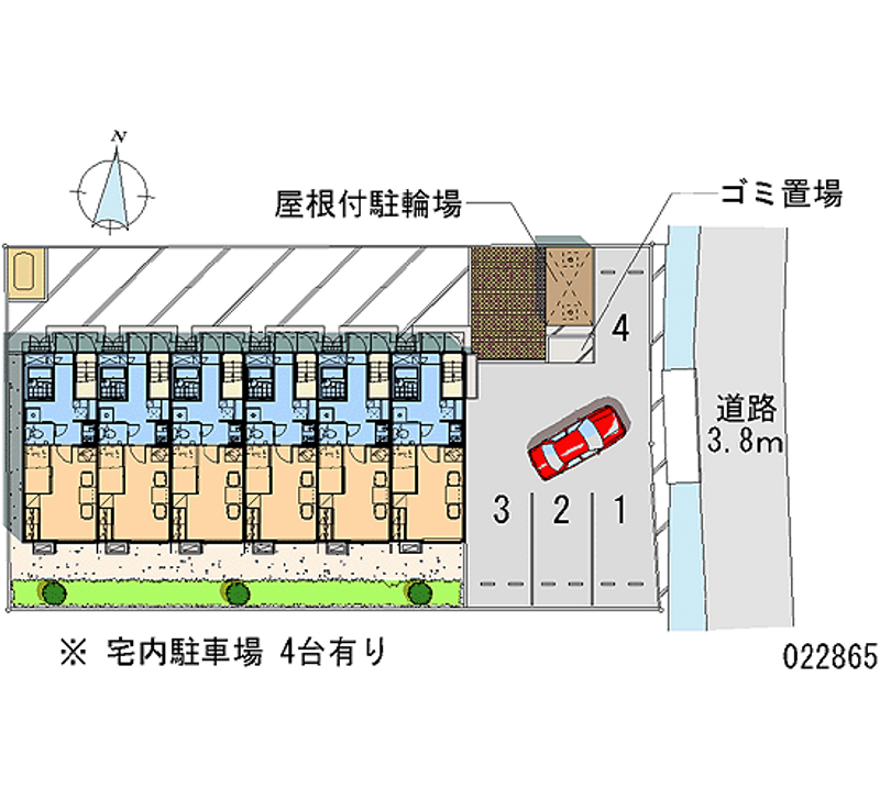 22865月租停車場