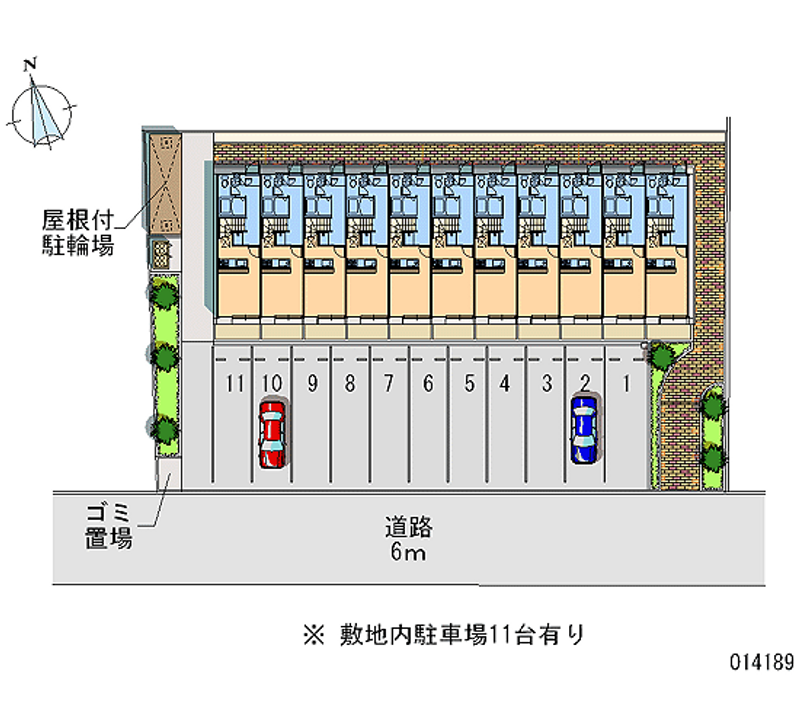 14189 Monthly parking lot