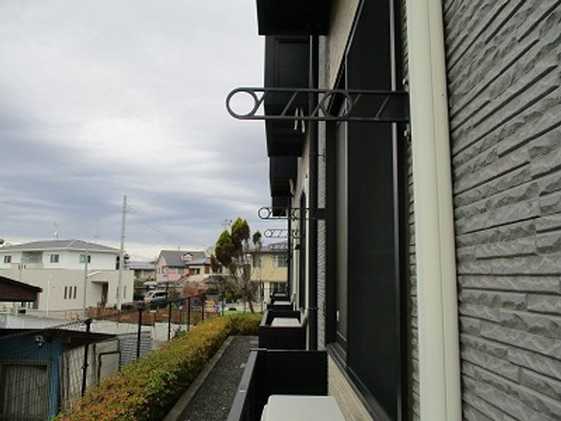 レオパレス石岡 バルコニー