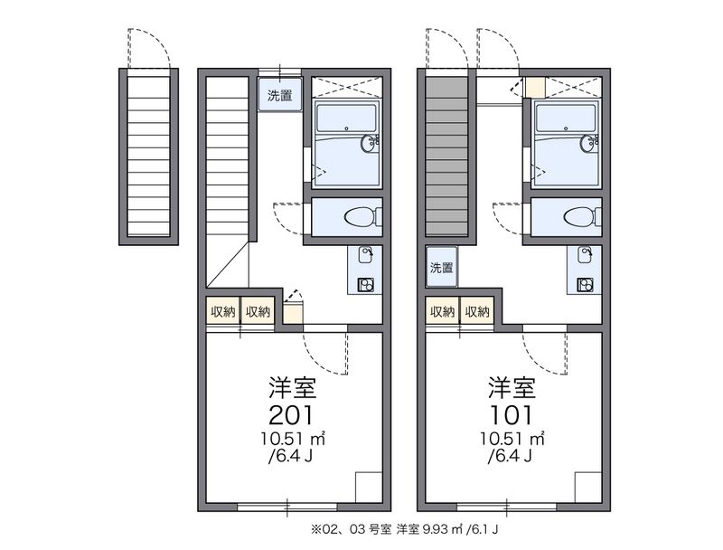 レオパレスルミエール 間取り