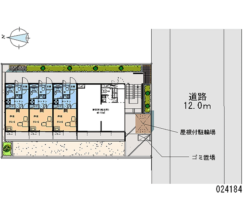 レオパレスＫＯＵＹＡ 区画図