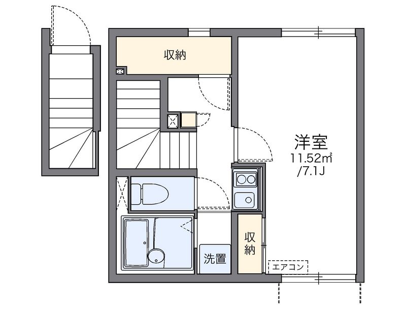 レオネクスト中村公園 間取図