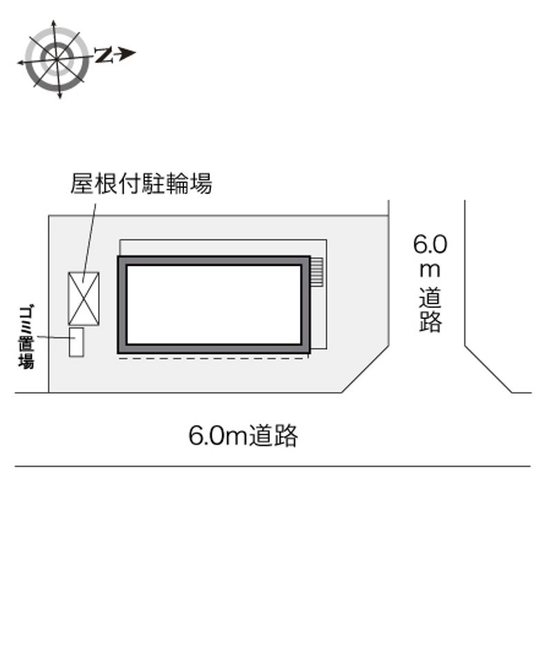 レオパレスセヴィル宝ヶ池 配置図