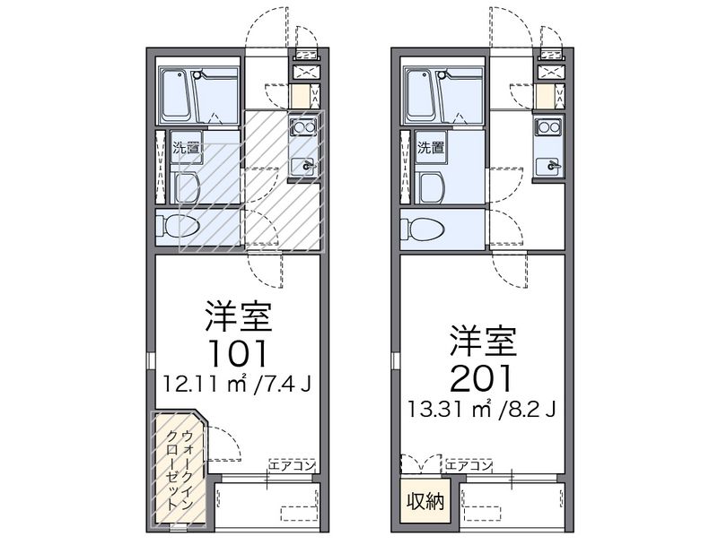 レオネクストフォンテ 間取図