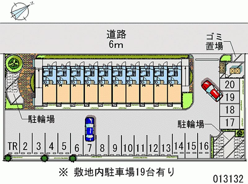 13132月租停車場