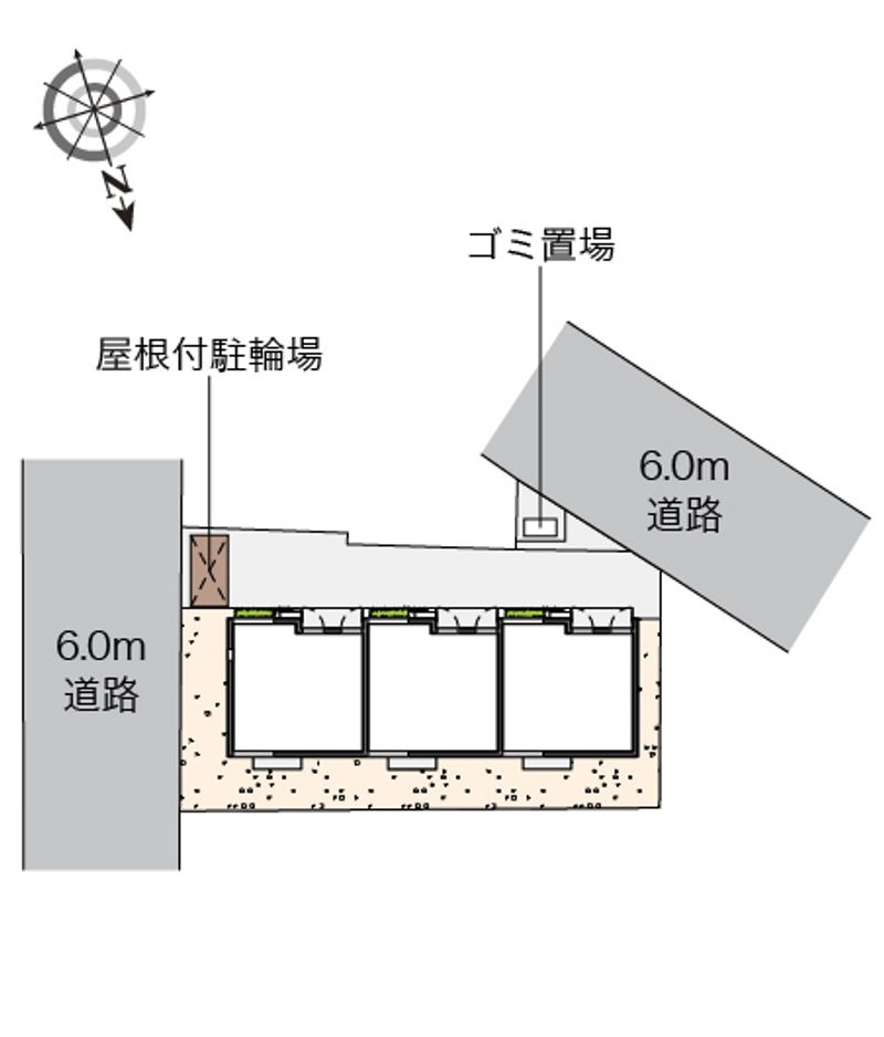 レオネクストルミエールＫａｙａ 配置図