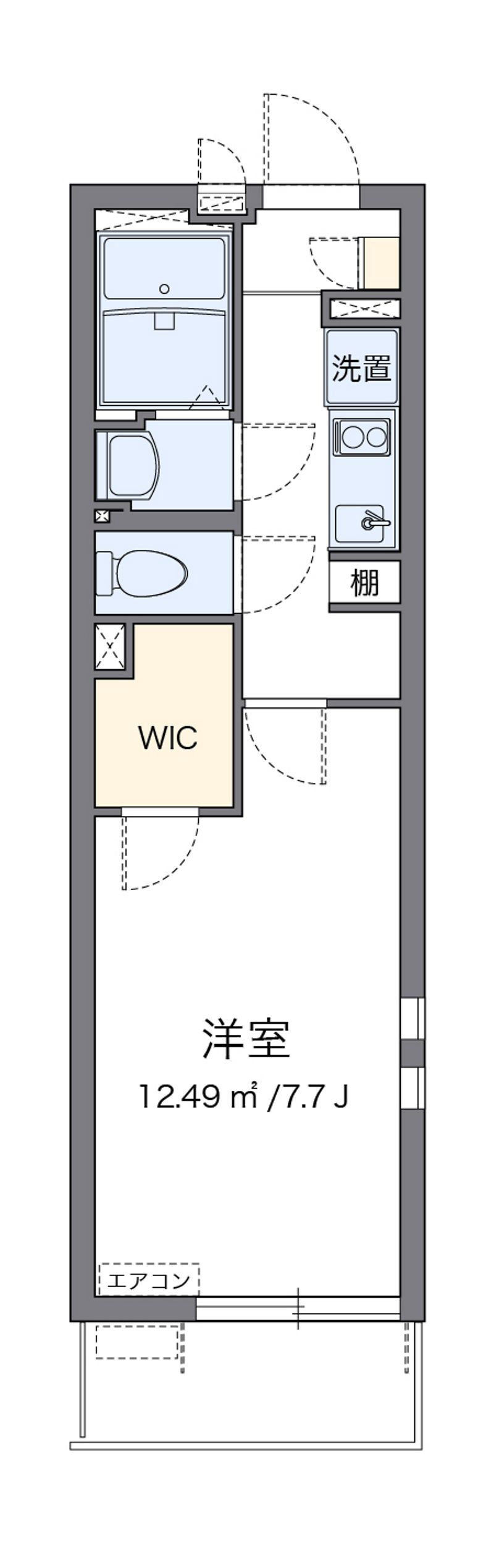 クレイノヴィラージュⅡ 間取り