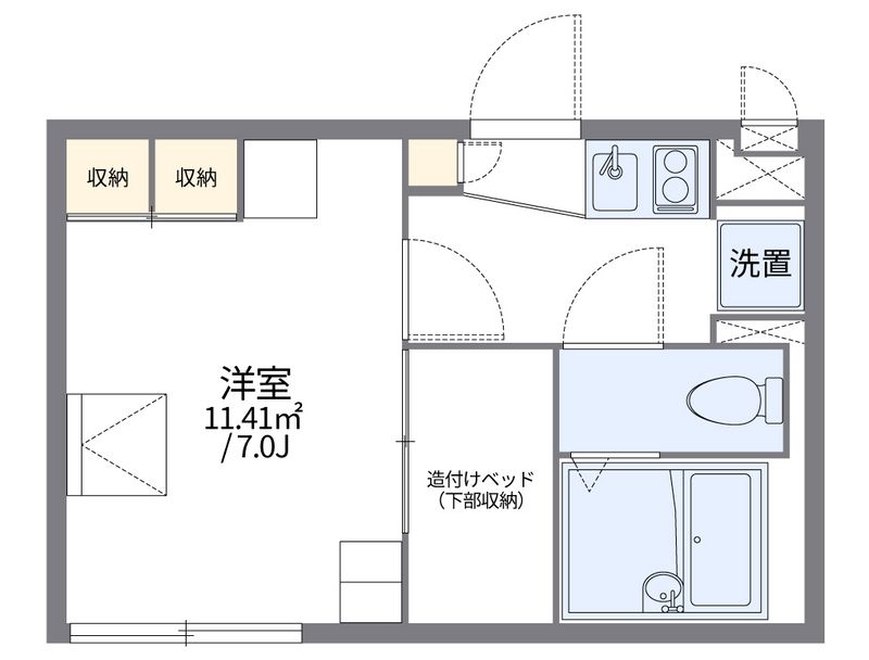 レオパレスＭＡＲＣＨⅡ 間取図