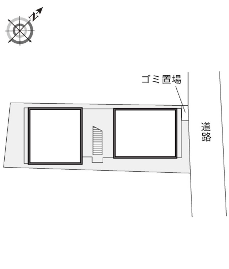 レオパレスいずみ 配置図