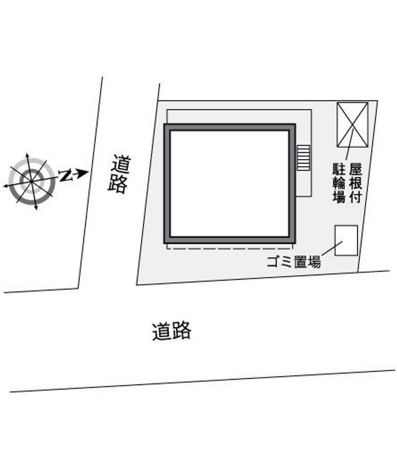 レオパレス雅 配置図