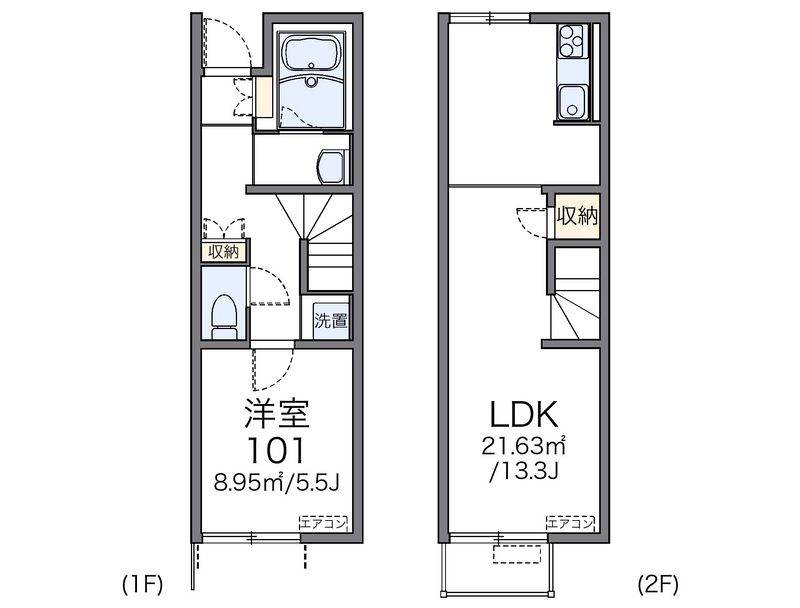レオネクストジゴジ３ 間取図