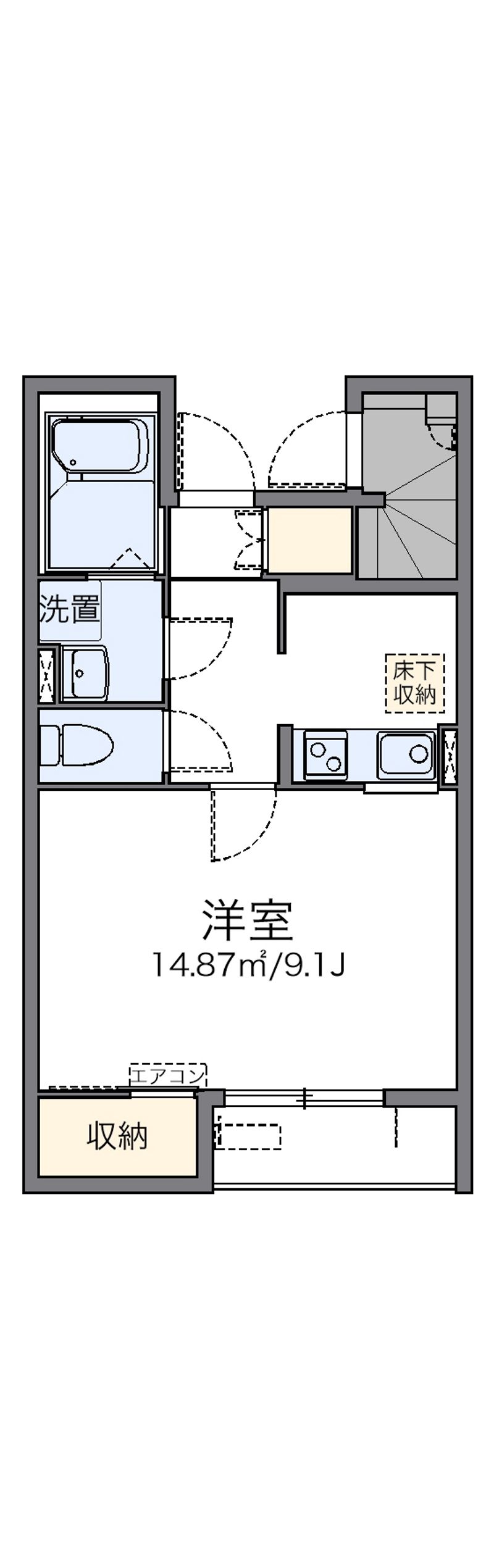 レオネクスト東館 間取図