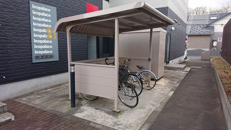 レオパレスおさつ 共用部分