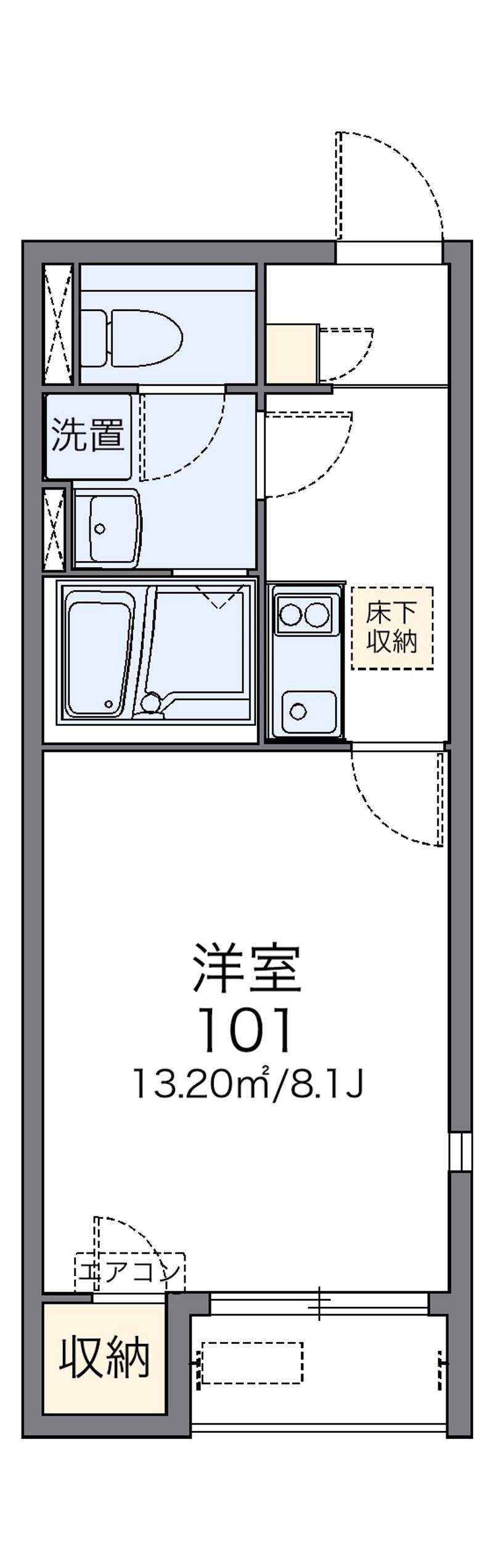 レオネクストエスベランサ 間取図