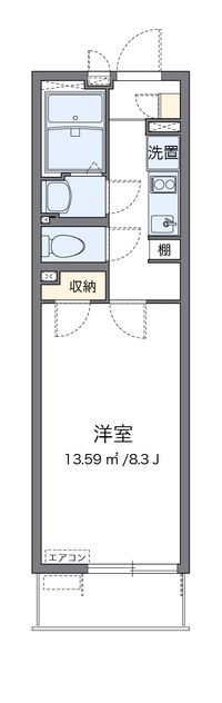 クレイノアンサンク 間取り図