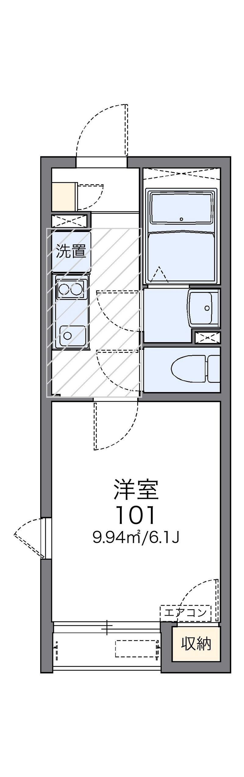 レオネクストウエストウッド 間取図