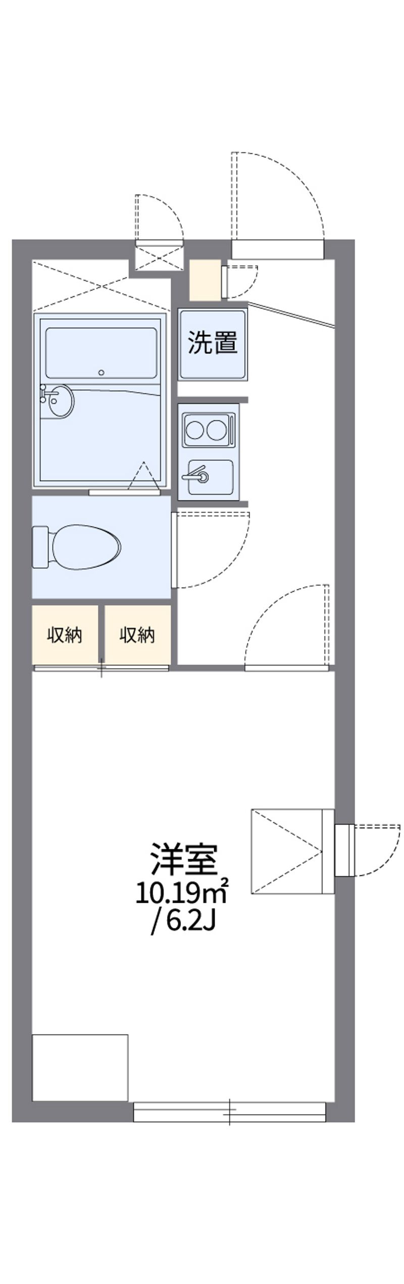 レオパレスＳＥＲＡＩ 間取り