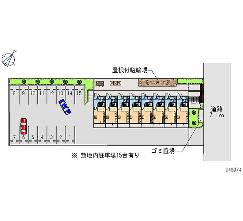 40974月租停車場