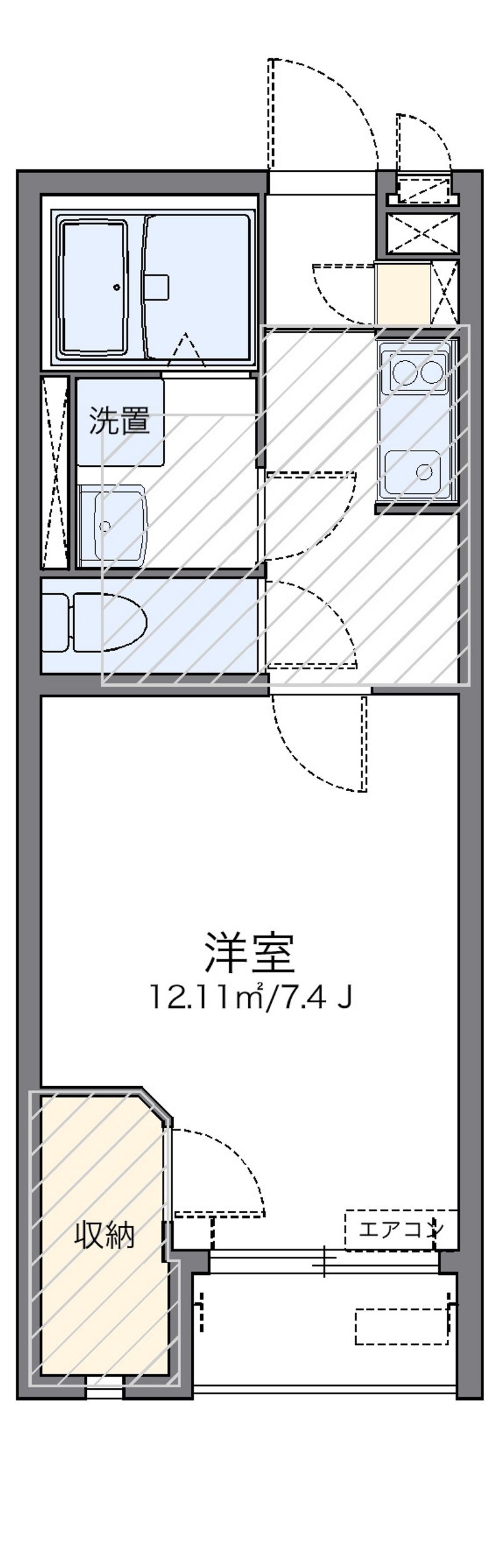 レオネクストカサラソ 間取図