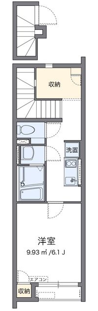 クレイノサードＴ 間取り図