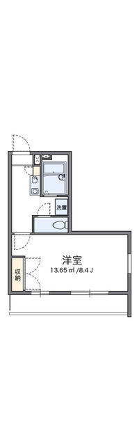 レオパレスルピナス・Ⅱ 間取り図