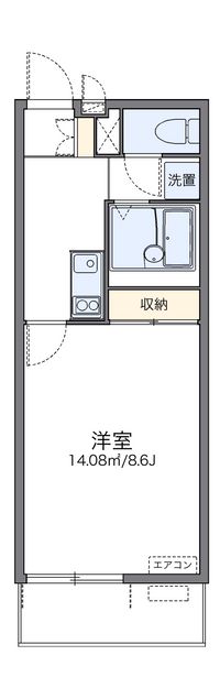 レオネクストブルーヴィラⅡ 間取り図