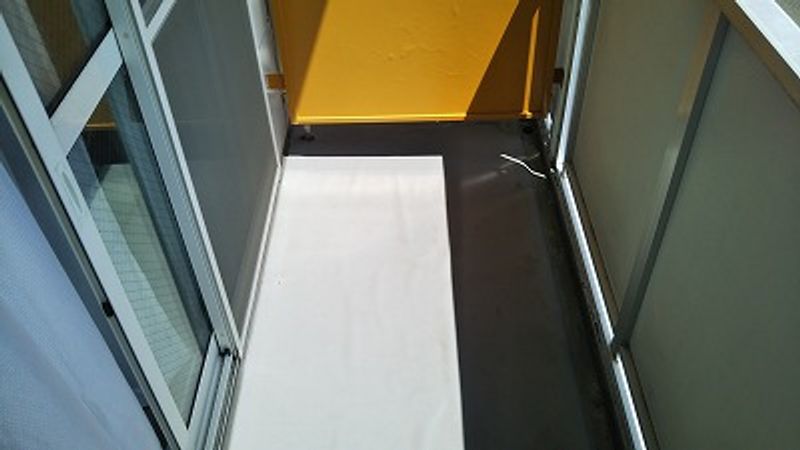 レオパレス糸田橋西 バルコニー