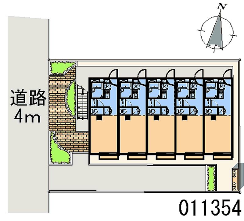 レオパレスアルビオン湘南 区画図