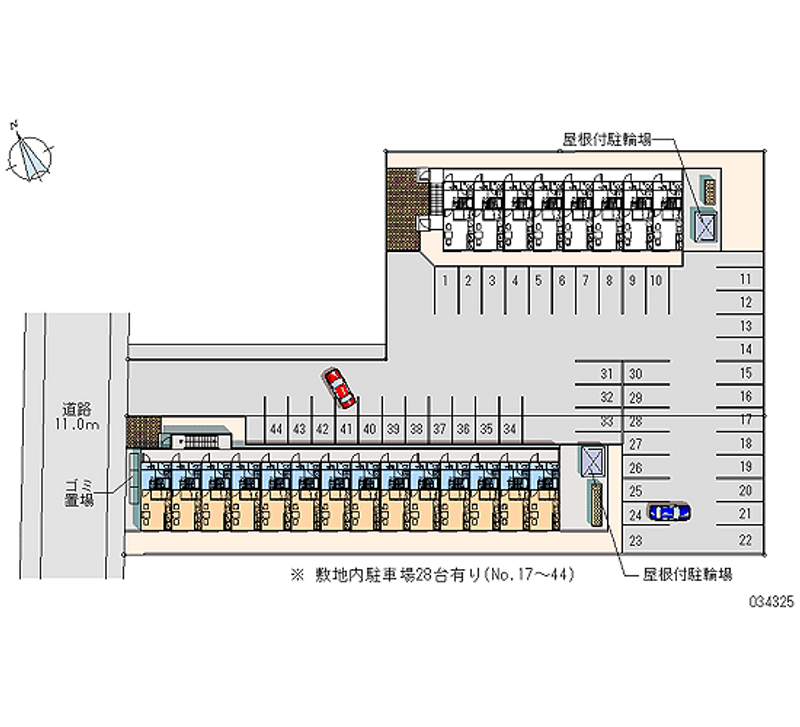 34325 bãi đậu xe hàng tháng