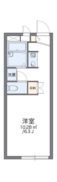 レオパレス瑞穂 間取り図