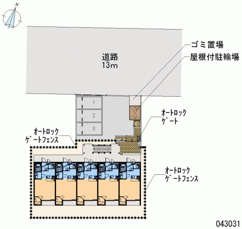 43031月租停车场