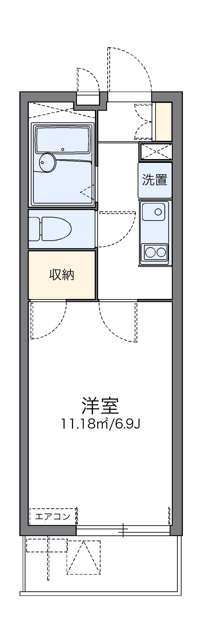 leopalace Amour Omiya II Floor plan